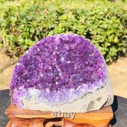 2Pieces 3.58LB Natural Beautiful Uruguayan Amethyst Quartz Crystal Healing 3230