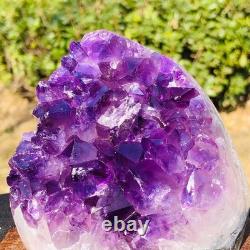 2Pieces 3.58LB Natural Beautiful Uruguayan Amethyst Quartz Crystal Healing 3230