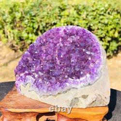 2Pieces 3.58LB Natural Beautiful Uruguayan Amethyst Quartz Crystal Healing 3230