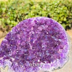 2Pieces 3.58LB Natural Beautiful Uruguayan Amethyst Quartz Crystal Healing 3230