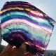 2.06lb Natural Rainbow Fluorite Crystal Quartz Piece Healing Specimen Stone
