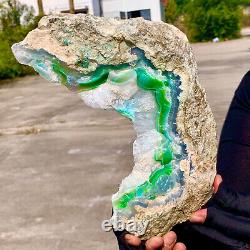 2.32LB Natural and Beautiful Agate, Cave Water, Deluxe Piece, Extra Large Gem