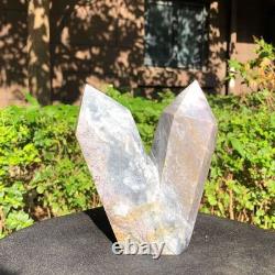 2 Pieces 4.77LB Natural Ocean Jasper column multiple pointed quartz crystal 1181