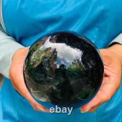 2 Pieces 5.91LB Natural Green Fluorite Ball Quartz Crystal Reiki Healing 879