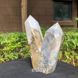 2 Pieces 6.16LB Natural Ocean Jasper column multiple pointed quartz crystal 1177