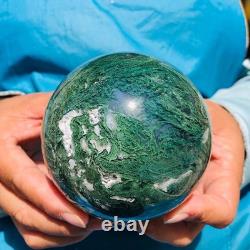 2 pieces 1800g Natural aquatic Agate Ball Quartz Crystal Sphere Healing 2107
