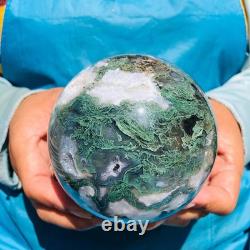 2 pieces 2330g Natural aquatic Agate Ball Quartz Crystal Sphere Healing 2093