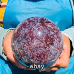 2 pieces 2550g Natural aquatic Agate Ball Quartz Crystal Sphere Healing 2087