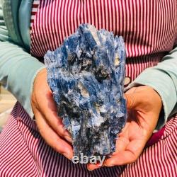 2 pieces 4.88LB Natural Blue Crystal Kyanite Rough Gem mineral Specimen 1899