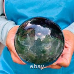 2piec 6.2LB Natural Beautiful Fluorite Energy Magic Ball Reiki Healing 882
