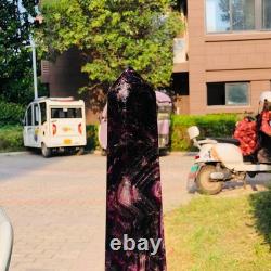 2piec 7.87LB Natural Fluorite crystal Hexagonal point Column Healing Reiki 1334