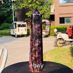 2piec 7.87LB Natural Fluorite crystal Hexagonal point Column Healing Reiki 1334