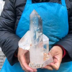 2pieces 4.51LB Natural Clear Quartz Cluster Crystal Mineral Heals Specimen 2974