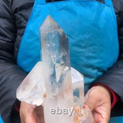 2pieces 4.51LB Natural Clear Quartz Cluster Crystal Mineral Heals Specimen 2974