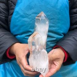 2pieces 4.51LB Natural Clear Quartz Cluster Crystal Mineral Heals Specimen 2974