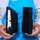 2pieces 5.06 Lb Natural Black Tourmaline Crystal Rough Mineral Specimen 1707