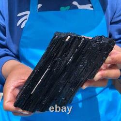 2pieces 5.94LB Top Black Tourmaline Crystal Stone Original Mineral Specimen 654