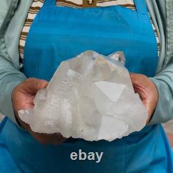 2pieces 6.46LB Natural Clear Quartz Cluster Crystal Mineral Heals Specimen 1454