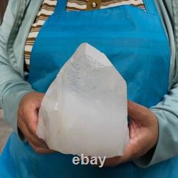 2pieces 6.46LB Natural Clear Quartz Cluster Crystal Mineral Heals Specimen 1454