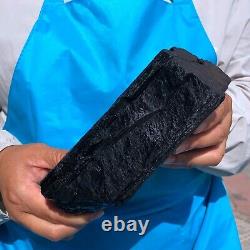 2pieces 7.06 LB Natural Black Tourmaline Crystal Rough Mineral Specimen 1714