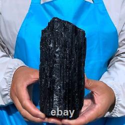 2pieces 7.06 LB Natural Black Tourmaline Crystal Rough Mineral Specimen 1714