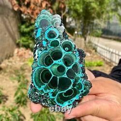 306 gram Malachite Chrysocolla Slab SLICE -Fabulous PIECE UNIQUE