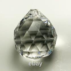 30mm Asfour Crystal, Clear, Crystal Sun Catcher, Crystal Ball Prisms 1 Hole