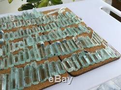 312 Grams Top Aquamarine Terminated Crystal lot 144 Pieces From Shagir, Pakistan