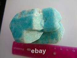 320g Giant AMAZONITE TWIN Collection Piece Lake George Colorado