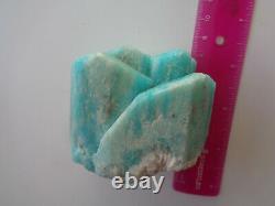 320g Giant AMAZONITE TWIN Collection Piece Lake George Colorado
