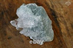 340gm Healing Crystal Minerals Green Chlorite Himalayan Quartz Rough Specimen