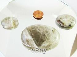 360 CARATS CSARIT Gemstone LOT DIASPORE OVAL CABOCHONS 3 piece 5840mm
