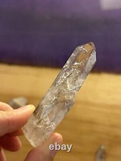 3 Piece Goboboseb Namibia Brandberg Quartz Lot High Quality Crystal