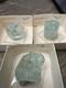 3 Piece Lot Aquamarine Crystal Specimens
