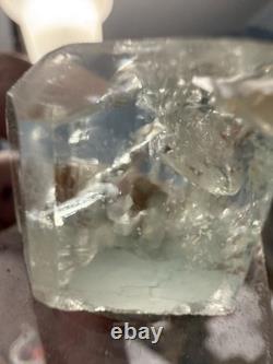 3 piece lot aquamarine crystal specimens
