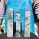 3 Pieces 5.25lb Natural Aquatic Agate Crystal Pillar Quartz Obelisk Healing 2694