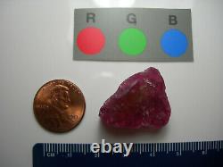 40.90ct CALIFORNIA PINK TOURMALINE gem CRYSTAL Cali single piece cab rough gemmy