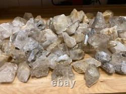 #423 10+lbs Natural Quartz Crystal pieces from Fonda, NY (aka Herkimer Diamond)