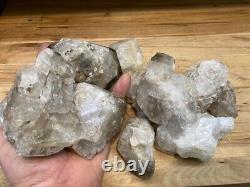 #434 5+lbs Natural Quartz Crystal pieces from Fonda, NY (aka Herkimer Diamond)