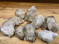 #434 5+lbs Natural Quartz Crystal pieces from Fonda, NY (aka Herkimer Diamond)