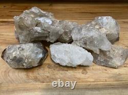 #434 5+lbs Natural Quartz Crystal pieces from Fonda, NY (aka Herkimer Diamond)