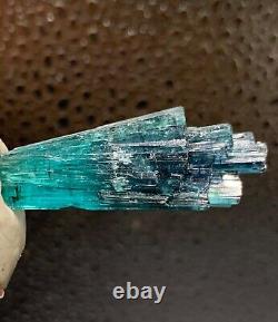 43 carats indicolite colour tourmaline Crystal piece From Afghanistan