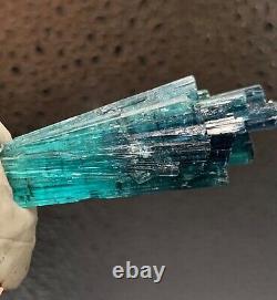 43 carats indicolite colour tourmaline Crystal piece From Afghanistan