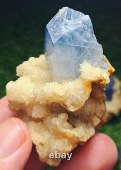 480grams 10 pieces lot of natural and lustrous top quality rare blue celestine