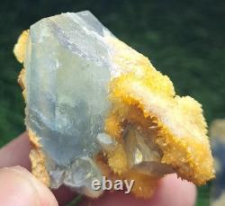 480grams 10 pieces lot of natural and lustrous top quality rare blue celestine