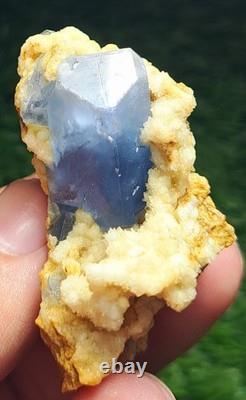 480grams 10 pieces lot of natural and lustrous top quality rare blue celestine