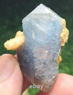 480grams 10 pieces lot of natural and lustrous top quality rare blue celestine