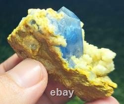 480grams 10 pieces lot of natural and lustrous top quality rare blue celestine