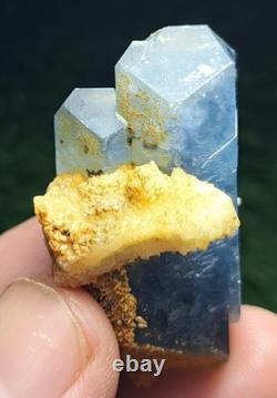 480grams 10 pieces lot of natural and lustrous top quality rare blue celestine