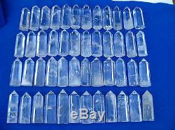 48 pieces NATURAL clear quartz crystal Point healing